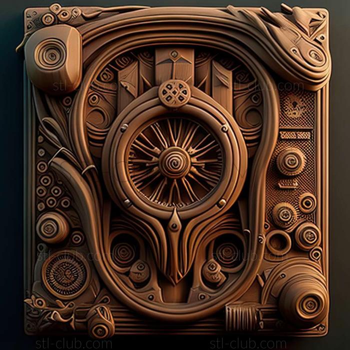 3D model steam punk (STL)